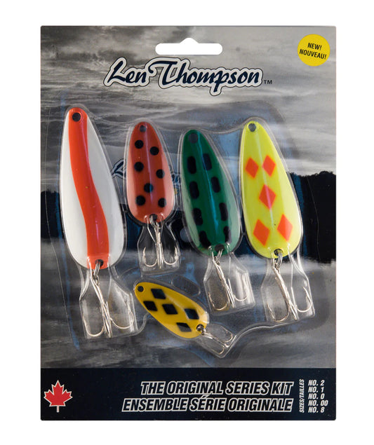 Len Thompson "Required" Spoon Kit 5pc Walleye Master