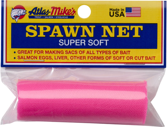 Atlas-Mike's Spawn Net 3" x 16' Rolls Pink Big Rock Sports