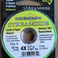 Streamside Fluorocarbon Leader & Tippet Material 5.7lb 30m C.G. Emery