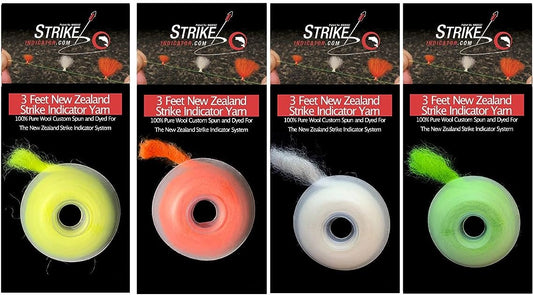 New Zeland Strike Indicator Wool Yarn Spool Assorted Colors New Zeland Strike Indicator