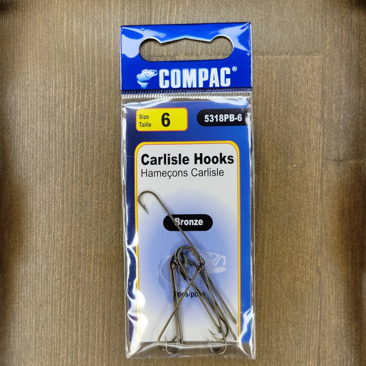 COMPAC Carlisle Hooks #6 9pcs C.G. Emery