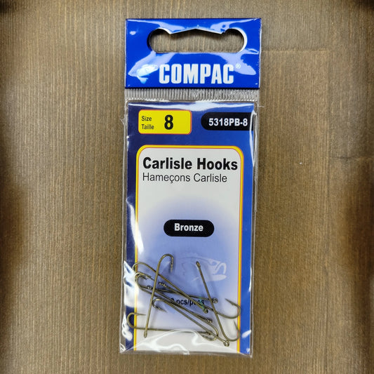 COMPAC Carlisle Hooks #8 9pcs C.G. Emery