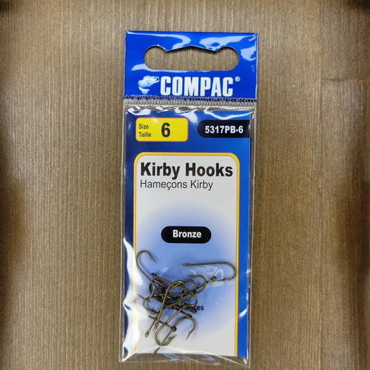 COMPAC Kirby Hooks #6 13pcs C.G. Emery