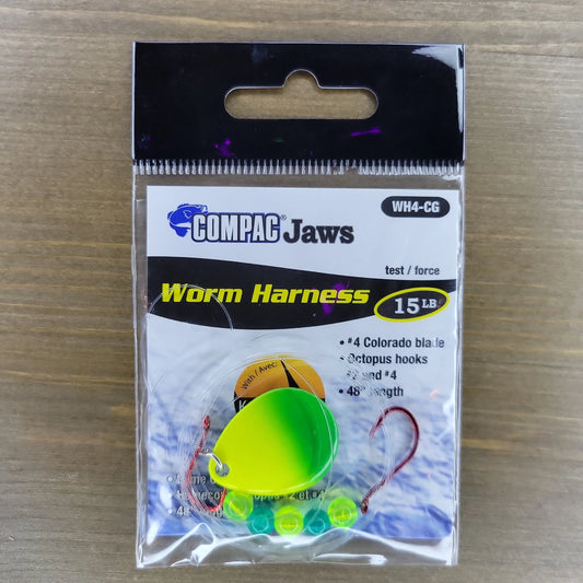 COMPAC Worm Harness Chartreuse Green C.G. Emery