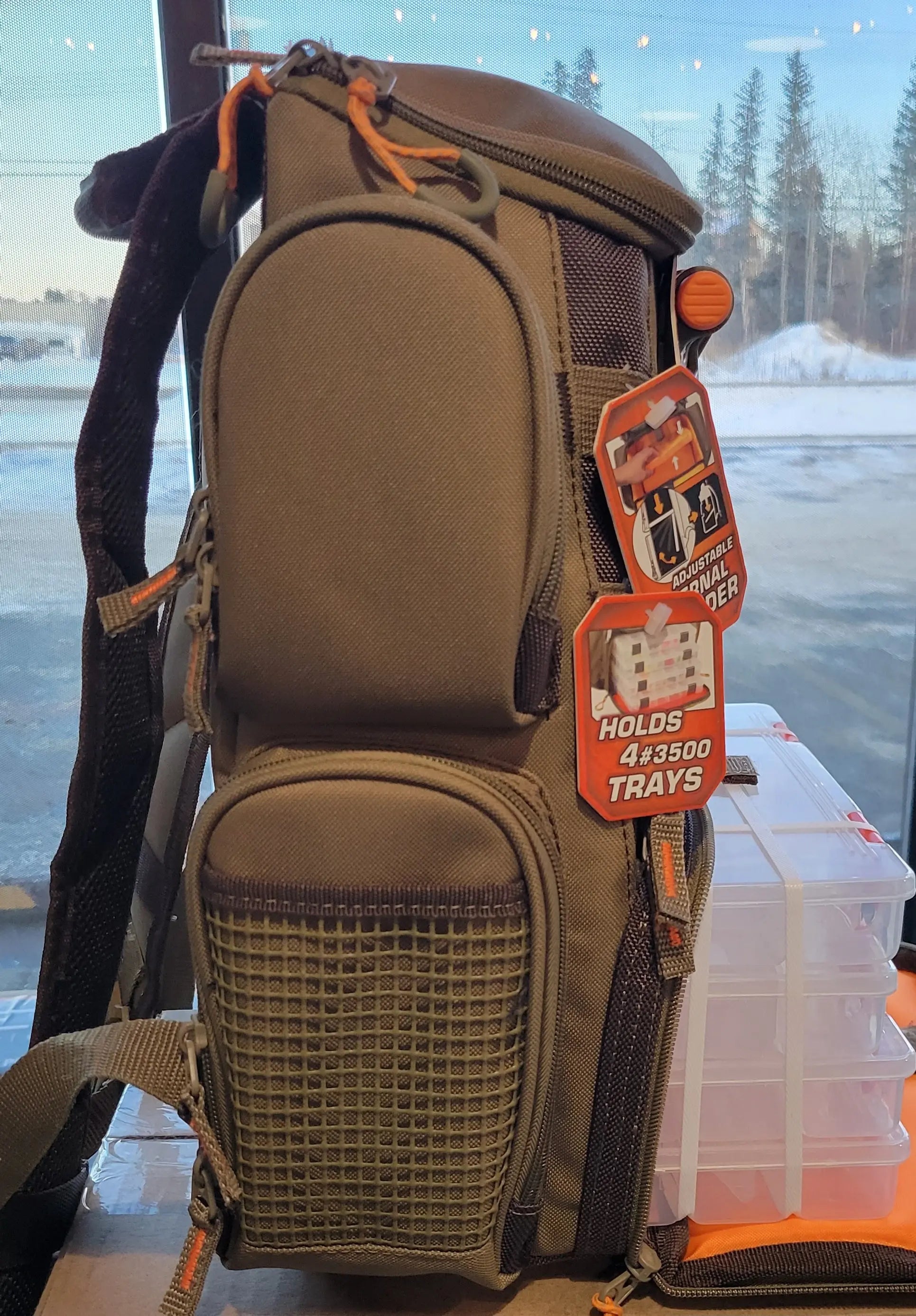 Kuny's Tackle Tek Recon Lighted Compact Backpack Kuny's Leather