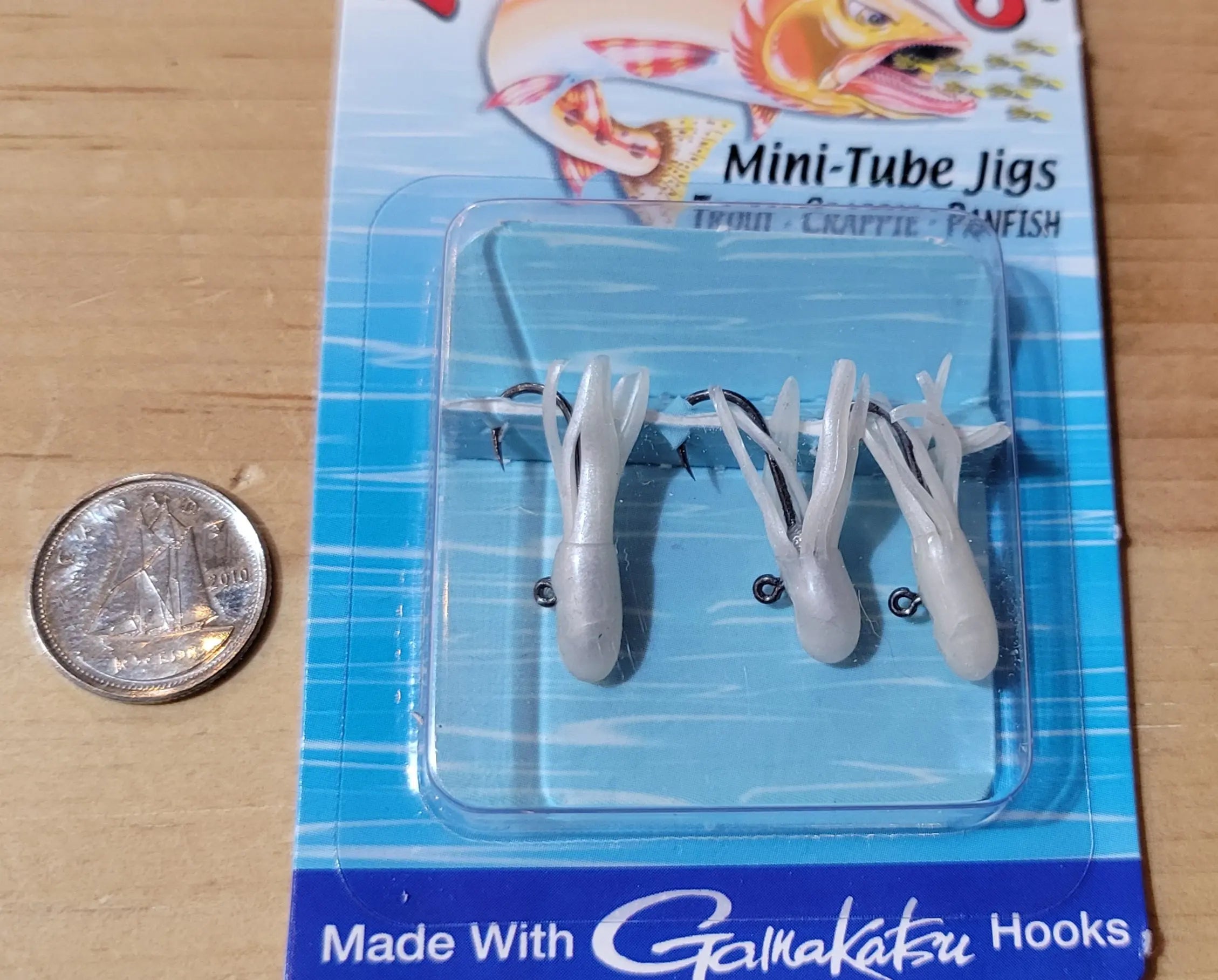 Hawken Trout Trap Mini Tube Jig 1/64oz Pearl White 3/Pack – Stony Tackle  Shack