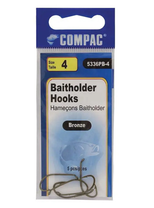 COMPAC Bait Hooks 5pcs #6 C.G. Emery