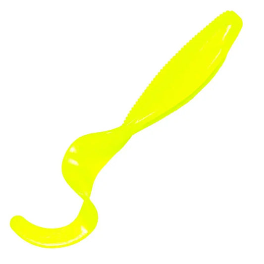 Z-man Scented Curly Tailz Hot Chartreuse 4" 5/pk C.G. Emery