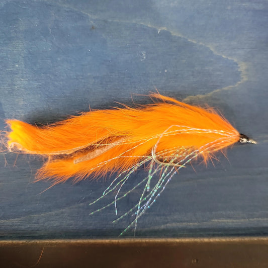 Pike Fly Orange Bunny Wabler 5/0 Cariboo