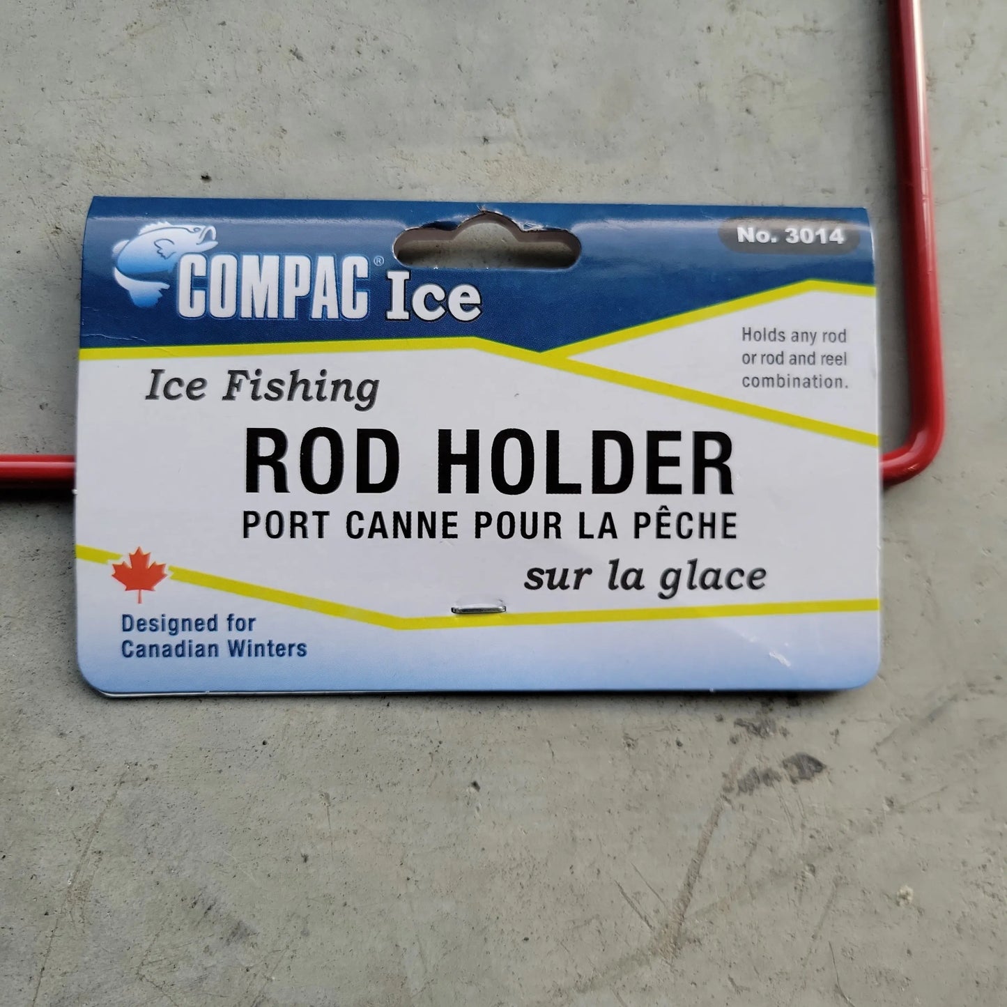 COMPAC Ice Rod Holder 7" C.G. Emery