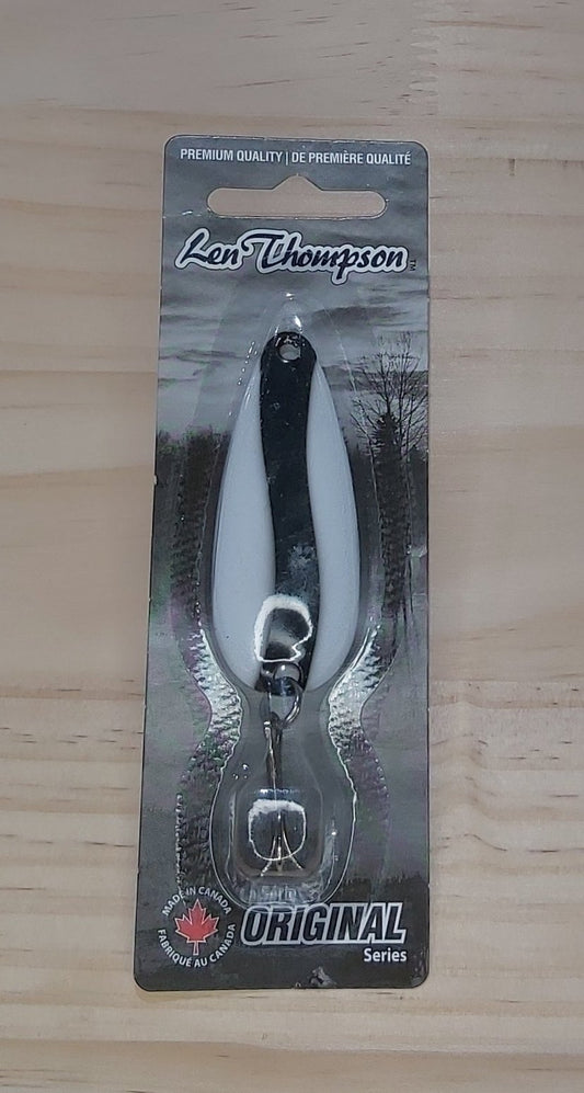 Len Thompson Black & White Spoons Walleye Master