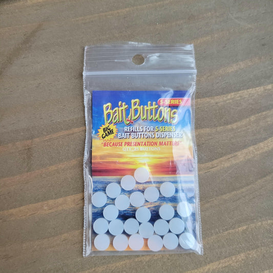 Bait Button Big Game Refill 25/pk Big Rock Sports