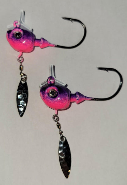 Big Sky Hecla Hammer 1oz Cyclone Flasher Jigs - Stony Tackle Shack