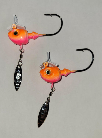 Big Sky Hecla Hammer 1oz Cyclone Flasher Jigs - Stony Tackle Shack