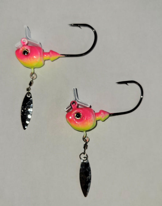 Big Sky Hecla Hammer 1oz Cyclone Flasher Jigs - Stony Tackle Shack