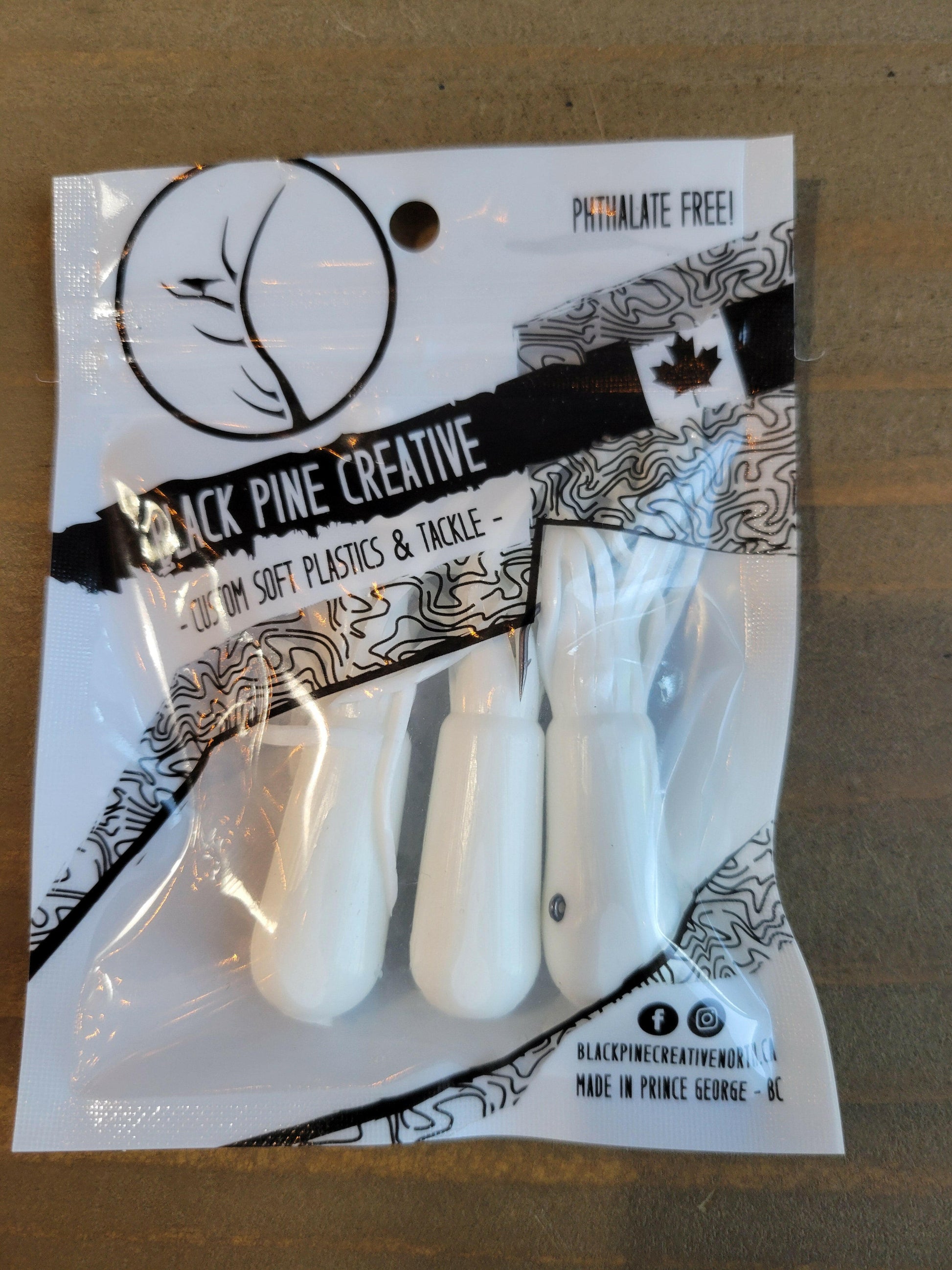 Black Pine 2.75" Tubes 3/pk - Stony Tackle Shack