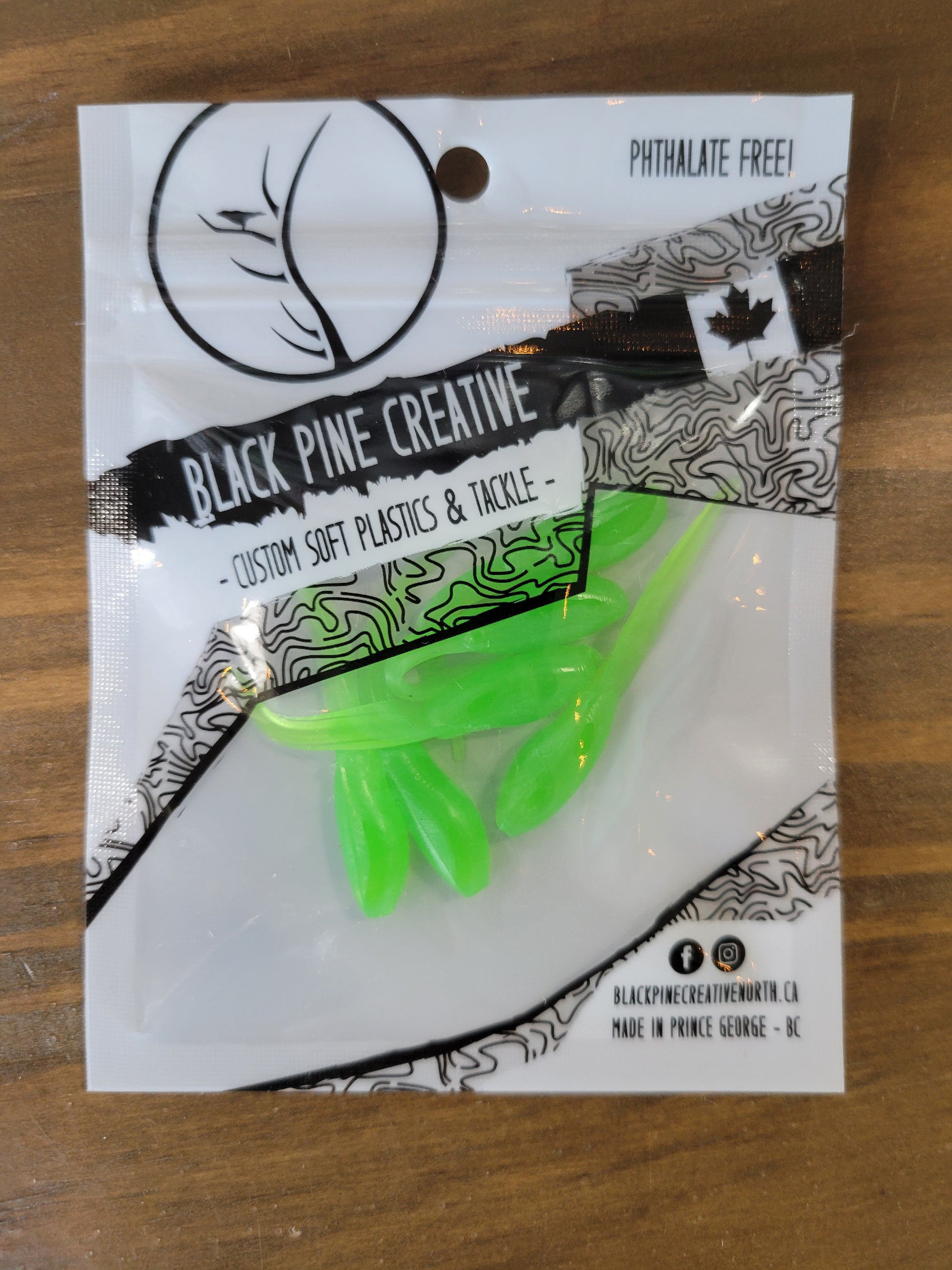 Black Pine Creative 1-1/2" Basic Minnow 6/pk - Stony Tackle Shack