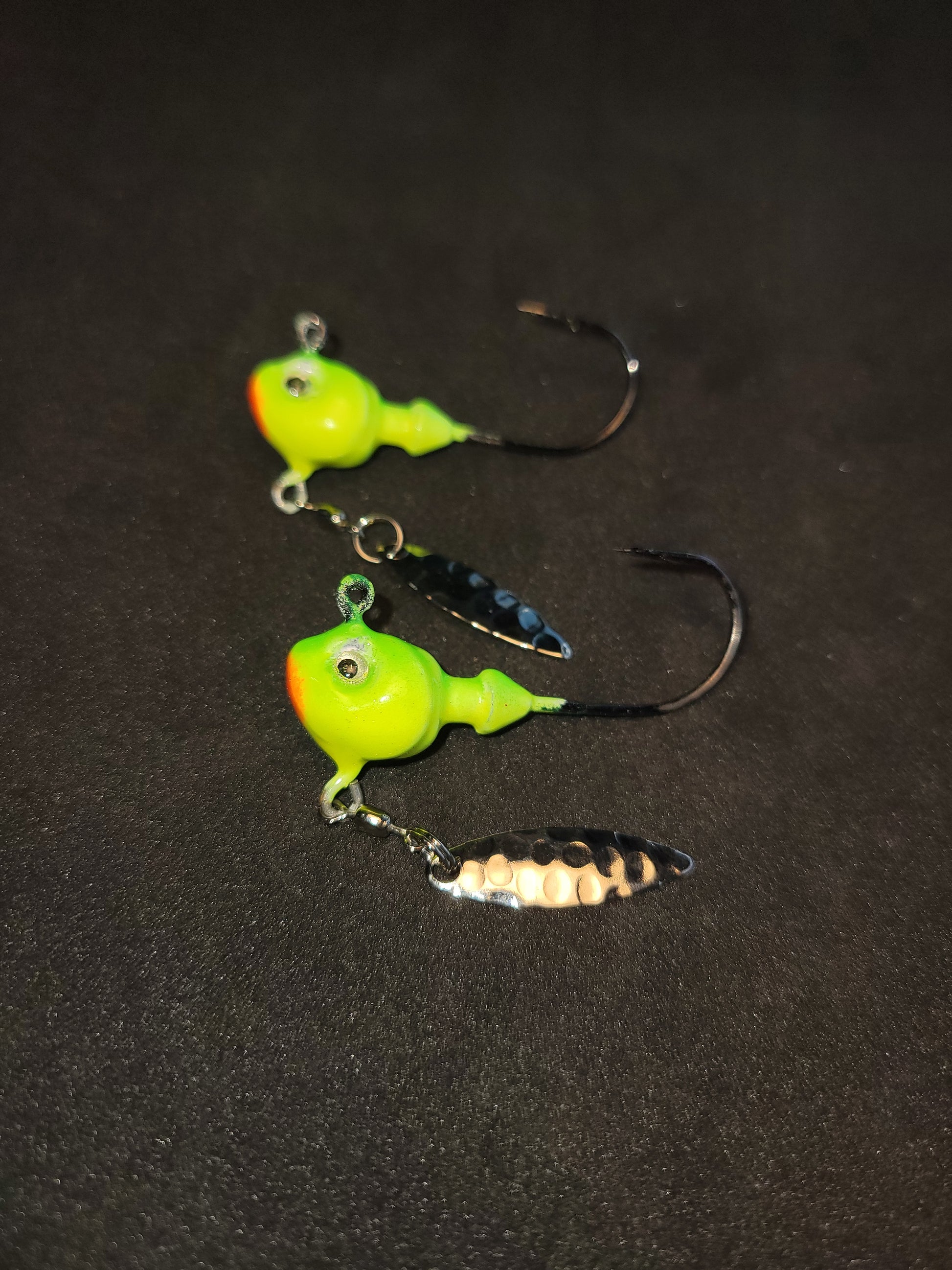 Big Sky Cyclone 1/2oz Hecla Hammer Jigs w/Flasher - Stony Tackle Shack