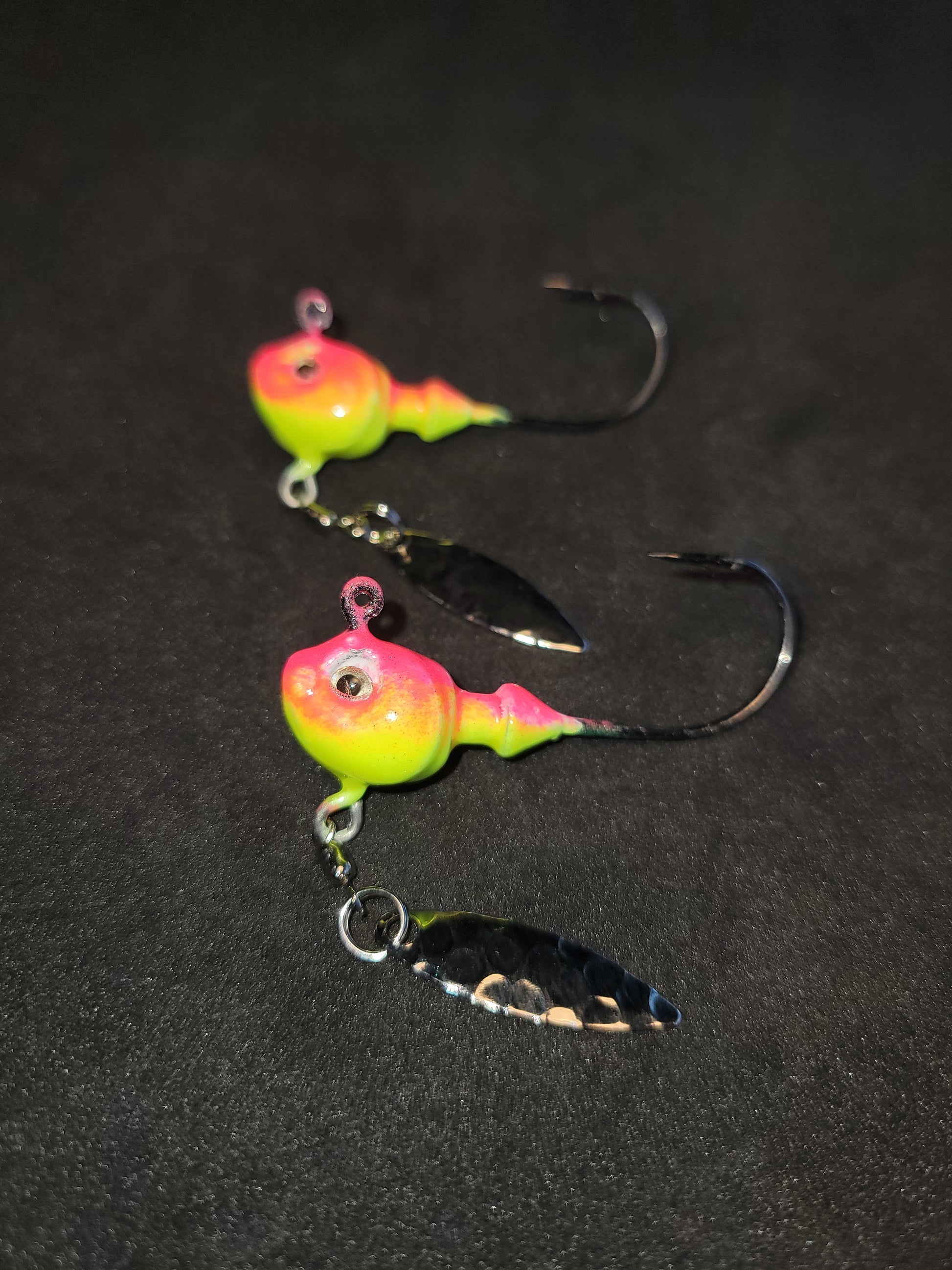 Big Sky Cyclone 1/2oz Hecla Hammer Jigs w/Flasher - Stony Tackle Shack