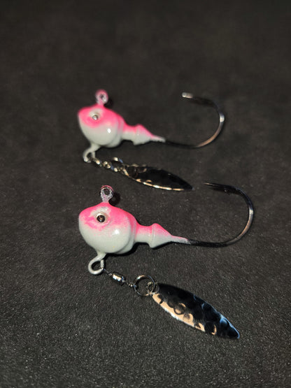 Big Sky Cyclone 1/2oz Hecla Hammer Jigs w/Flasher - Stony Tackle Shack