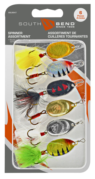 South Bend Spinner Assortment 6pk