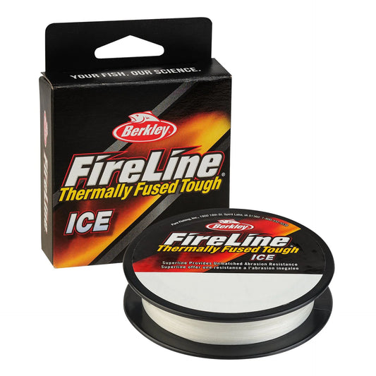 Berkley Fireline Thermally Fused Braided Ice Line Crystal