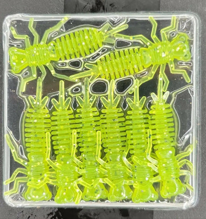 Euro-Tackle Anisoptera Bait Chartreuse 8/pk C.G. Emery