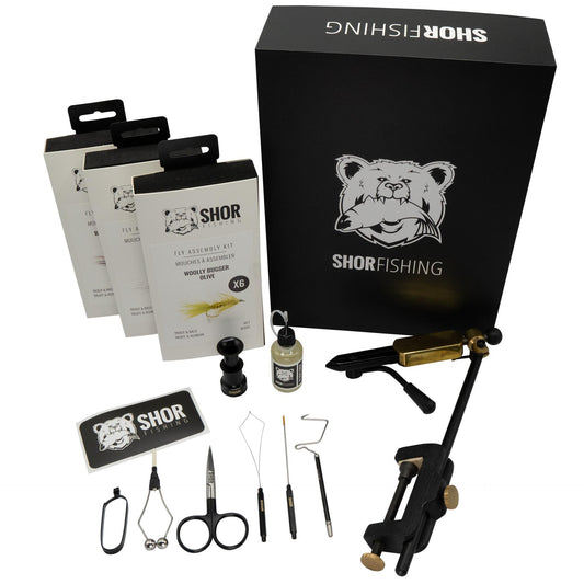 SHOR - GOLD FLY TYING KIT