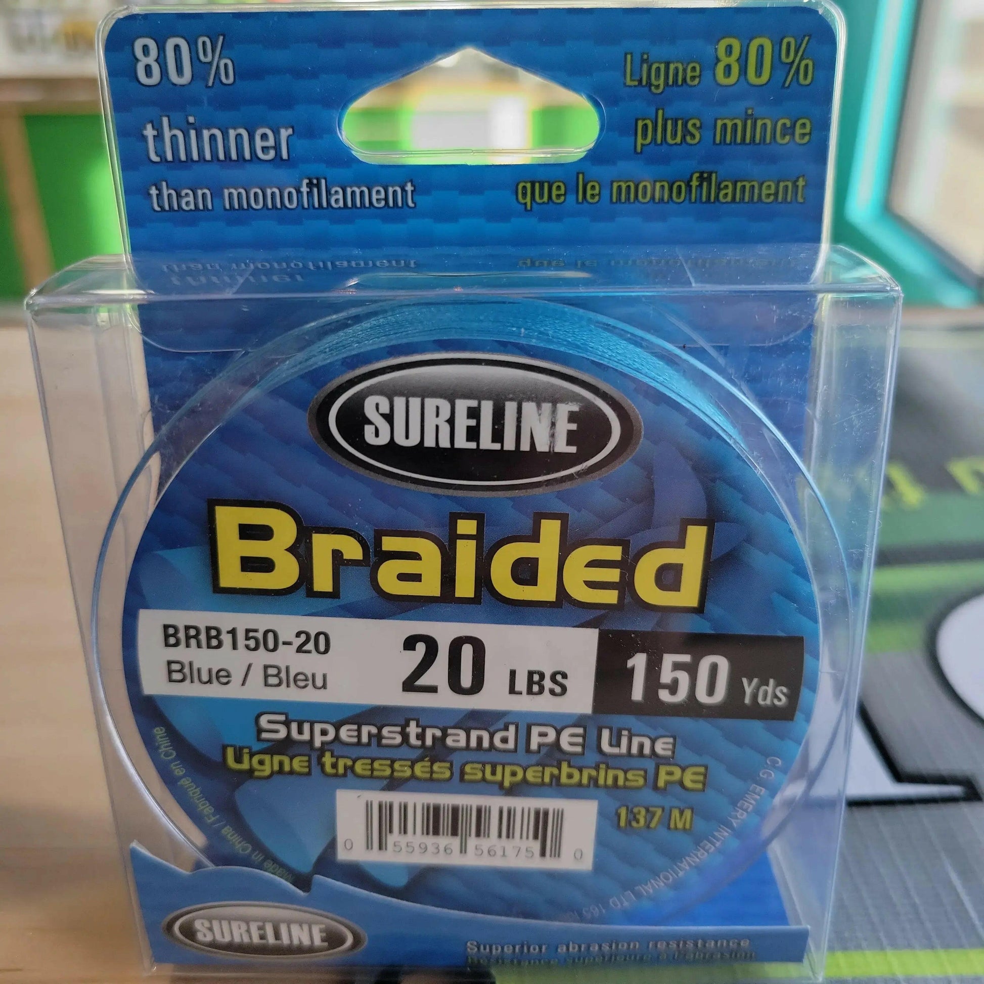 Sureline Bradied Line Blue 20lb.