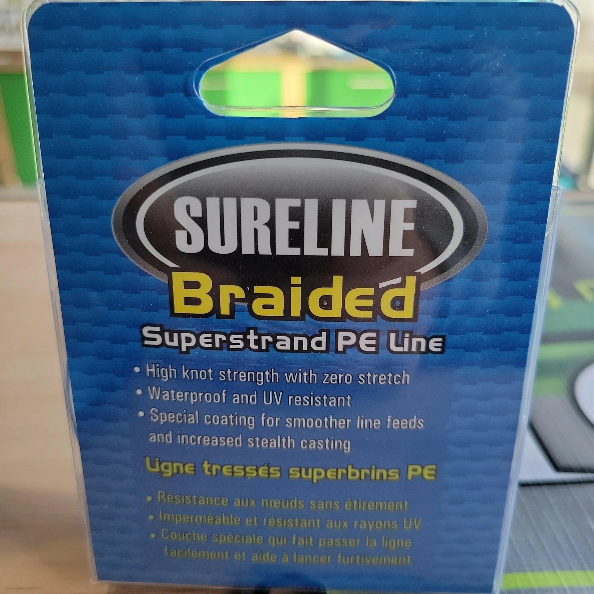 Sureline Braided Line Blue 5lb.