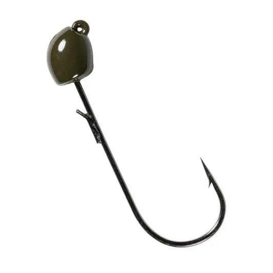 Z-Man SMH Jig Head Green Pumpkin 3/16oz 3pk.