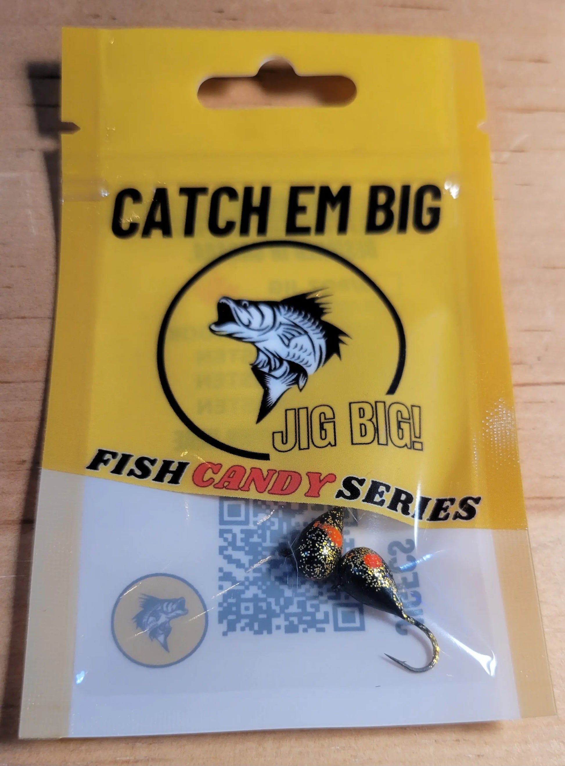 Catch'em Big 6mm Tungsten Fish Candy Lures 2/pk Assorted Colours.