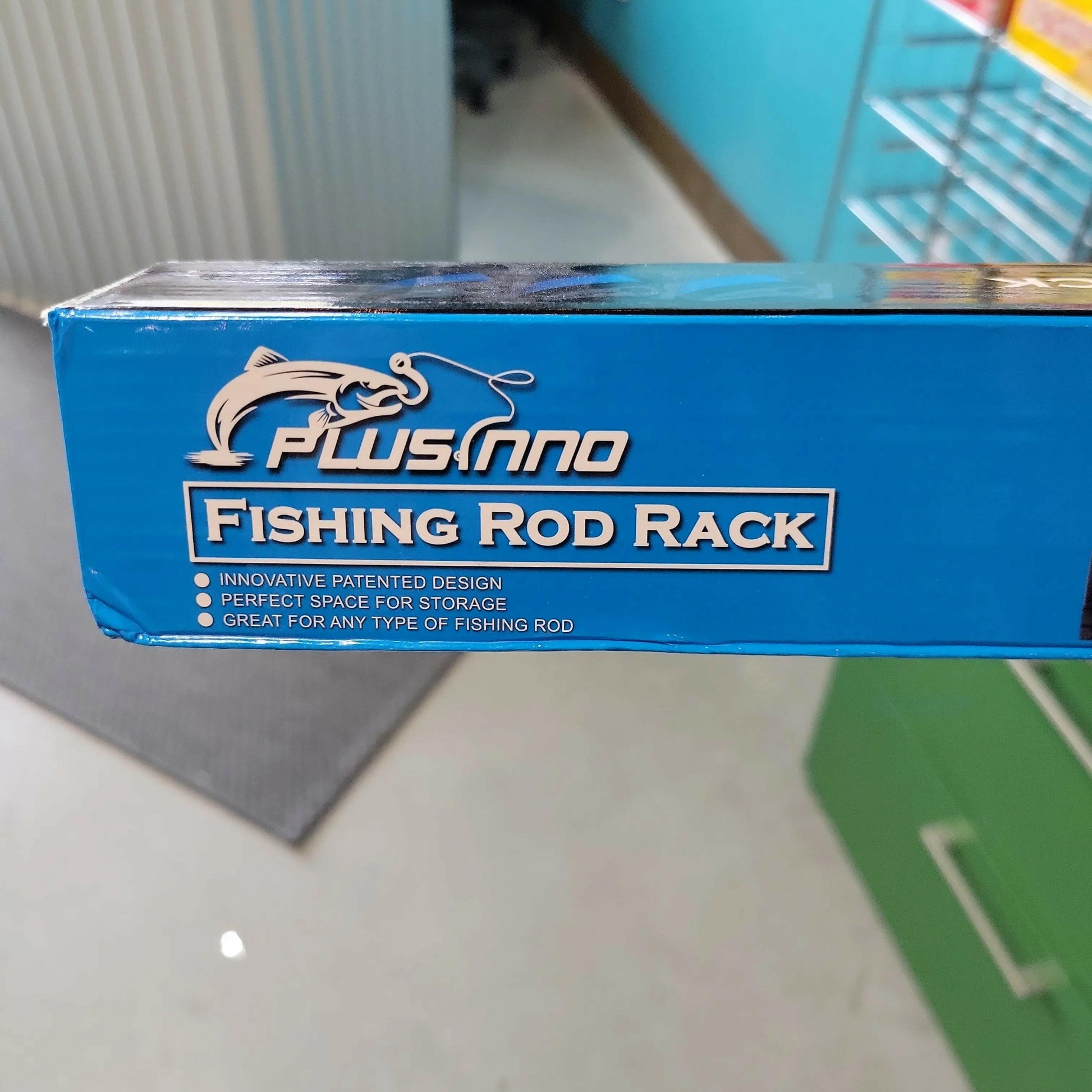PLUSINNO Wall Mounted Fishing Rod Rack - Stony Tackle Shack