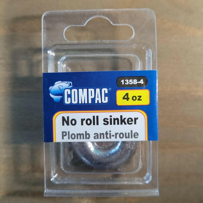 COMPAC No Roll Sinker 4oz 1/pk.