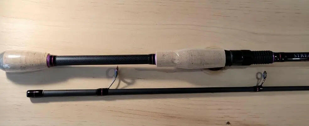 Streamside Black Widow Rod 2pc Medium Fast Action 4-12lb 7ft.