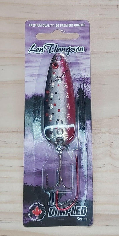 Len Thompson Dimpled Series Spoons Walleye Master