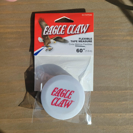 Eagle Claw Flexible Measuring Tape 60ft (1.5m) Big Rock Sports