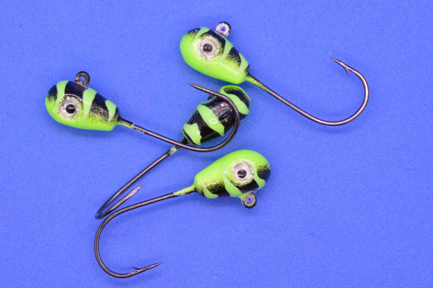 Big Sky Deluxe KnockOut 1/4oz Glow Jigs 4/pack Big Sky