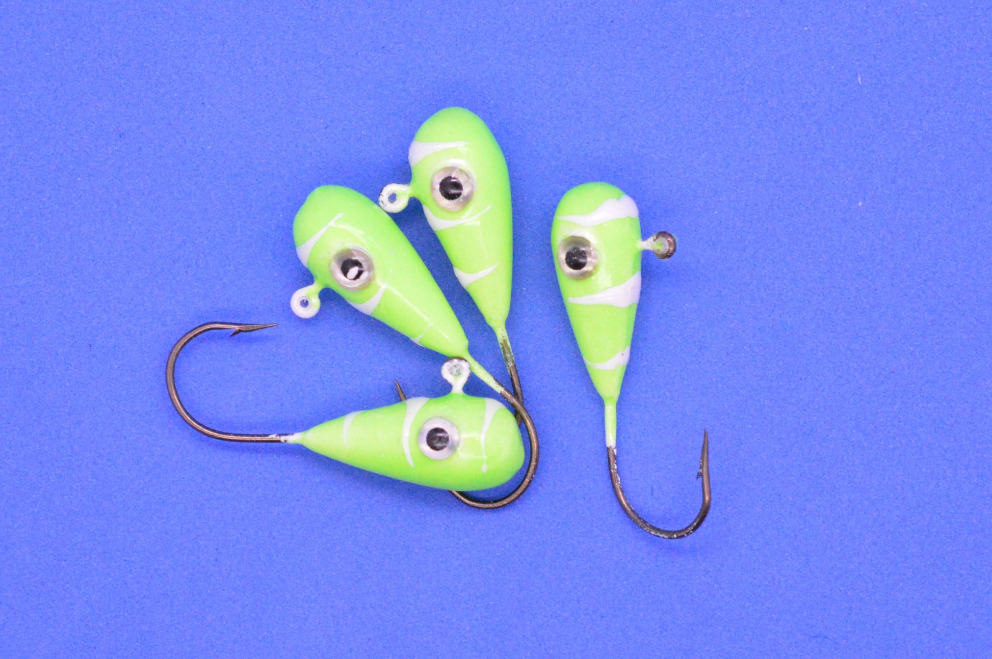 Big Sky Kalidascope 1/4oz Glow Jigs 4/pack Big Sky