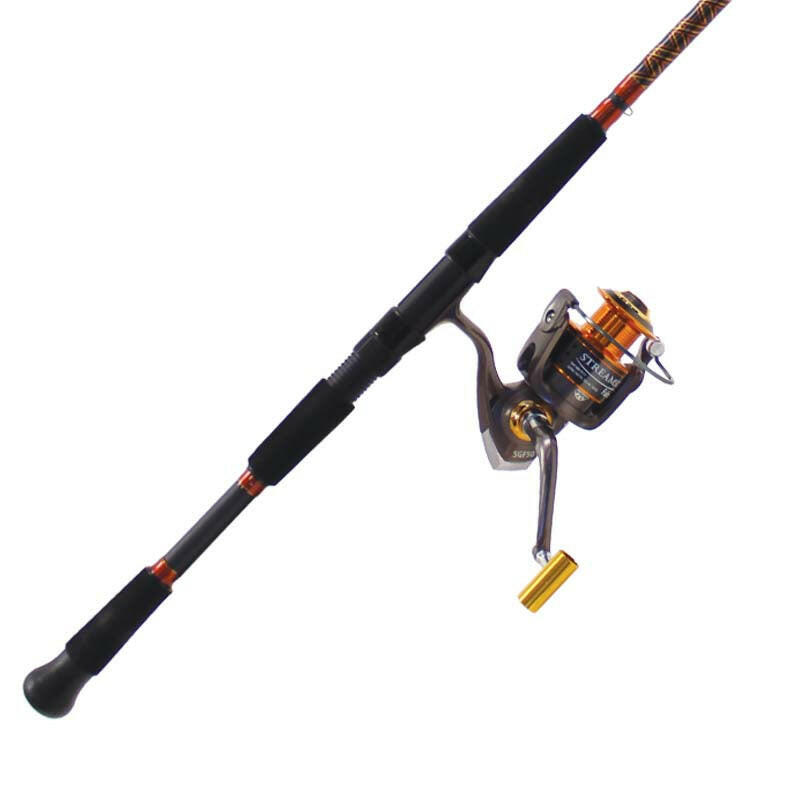 Streamside Golden Falcon Rod Reel Combo 2pc 8ft C.G. Emery